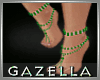 G* Emerald FeetJewels