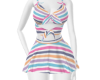 Pastel Stripped Dress