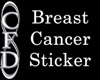 [CFD]Pink Ribbon Sticker