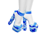 Blue Camo heelz