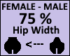 Hip Scaler 75%