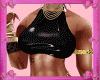 *JC Cropped Black Latex