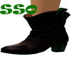 Winter green boot