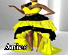 *A* Cleo Yellow Gown