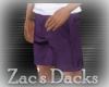 [ZAC] Chino Shorts Purpl