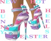 HOT BUNNY C EASTER HEELS