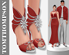 Olive Xmas Sandals