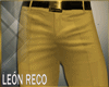 c Golden Long Pants