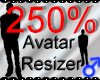*M* Avatar Scaler 250%