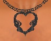 Heart necklace B M