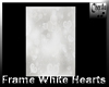PoseFrame - White Hearts