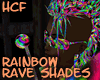 HCF Rainbow Rave Shades