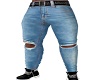 Blue Ripped Jeans