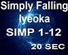 Simply Falling
