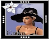 !E! Black Floppy Hat
