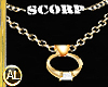 SCORP-NAME NECKLACE F