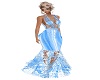 *Ney* L.Blue Silk Gown