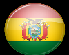Bolivia Button Sticker