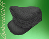 Knitted Black Beret