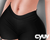 Cy - Black Biker Pants