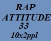 RapAttitude 33 20P