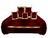 Red Royality bed/sofa