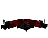 Vampire Rose Couch Set
