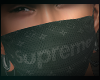 Black Supreme Face Mask