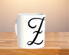 Ⓩ Letter Mug