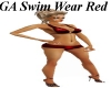 GA Swim Wear Red 2012