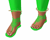 Lime Sandals