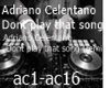 Adriano Celentano remix