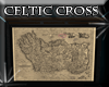 Celtic Cross Irish Map