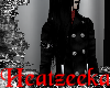 (HZ) Blk Red Goth Jacket