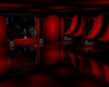 reflective red room