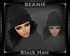 Ayana Beanie Black Hair