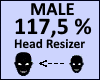 Head Scaler 117,5% Male
