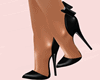 Bow Black Pumps