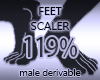 Foot Resizer 119%