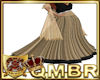 QMBR Gold Black Skirt