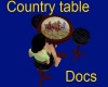 Country Table w/poses