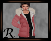 Winter Fur Puffer Pink
