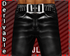 *JL* calças pretas
