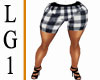 LG1 Checkered Shorts XXL