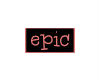 epic sticker pink