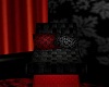 lounge2 bl/red goth