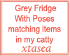 Grey Fridge w Poses