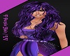 LV/   F  Purple Hair