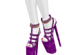 Purple Studded Heels