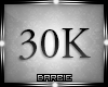 30k Sticker